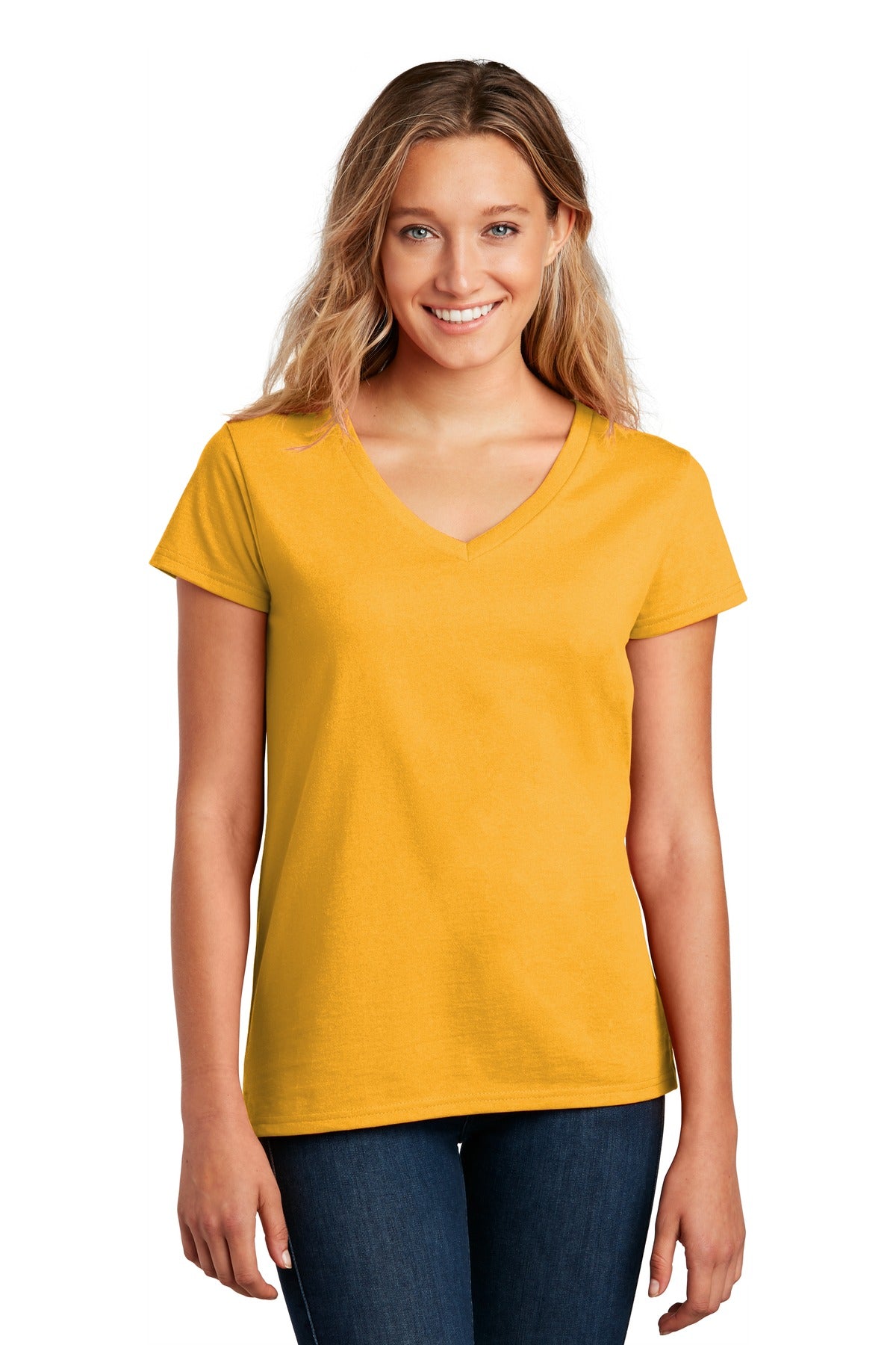 District ® Women&#39;s Re-Tee ® V-Neck DT8001