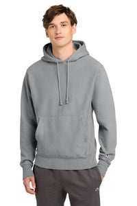 Champion® Reverse Weave® Garment-Dyed Hooded Sweatshirt. GDS101