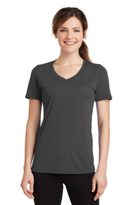 Port & Company® Women's Performance Blend V-Neck Tee. LPC381V
