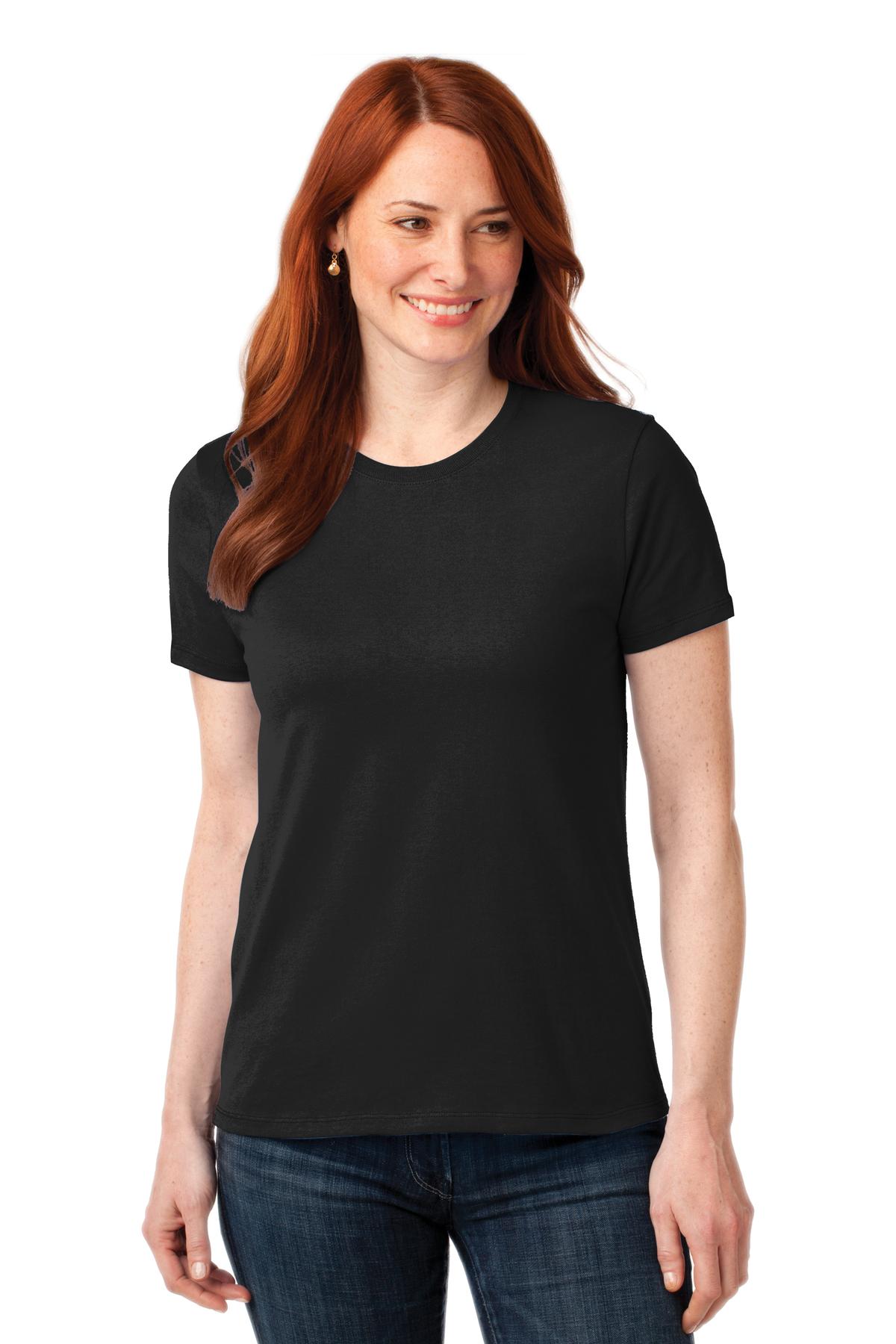 Port &amp; Company® Women&#39;s Core Blend Tee. LPC55