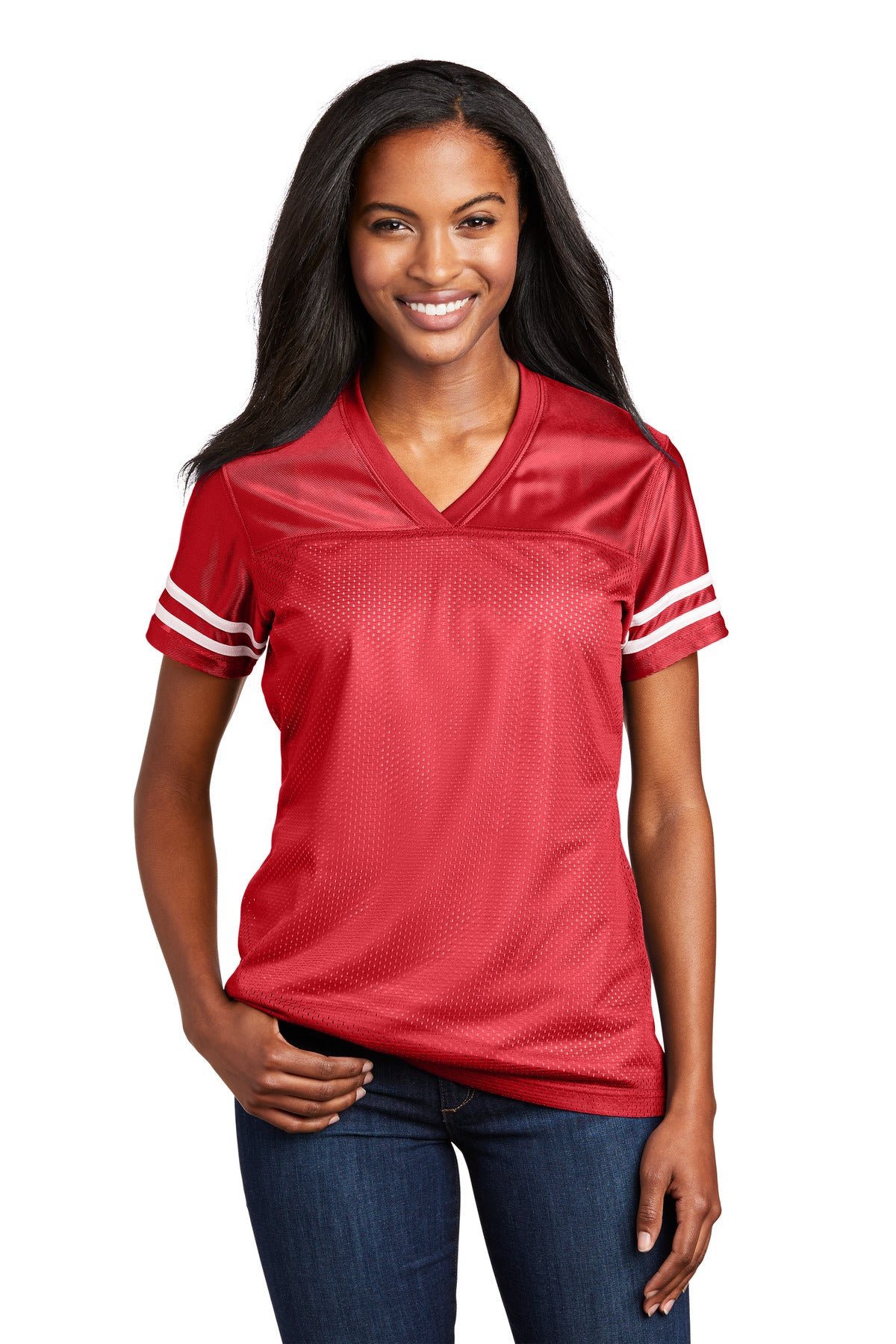 Sport-Tek® Women&#39;s PosiCharge® Replica Jersey. LST307