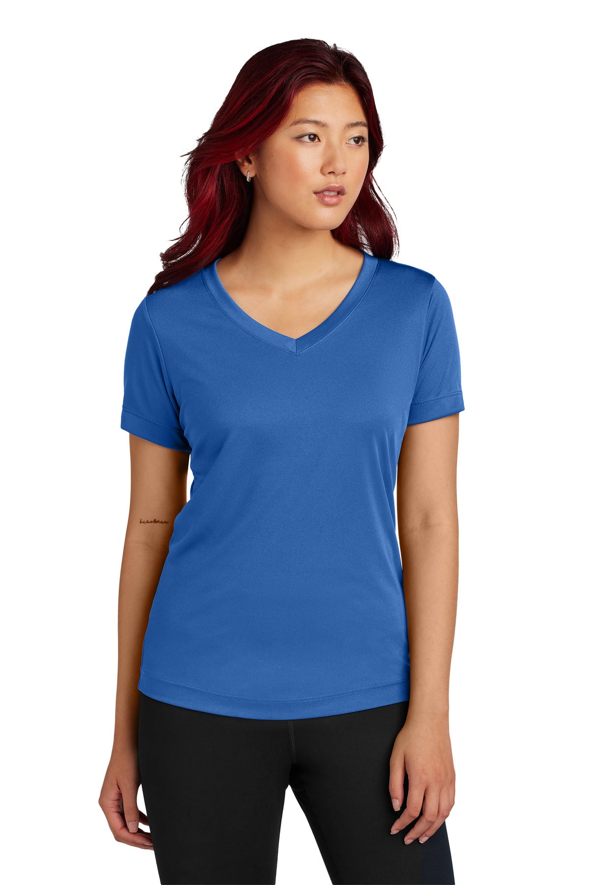 Sport-Tek® Women&#39;s PosiCharge® Competitor® V-Neck Tee. LST353