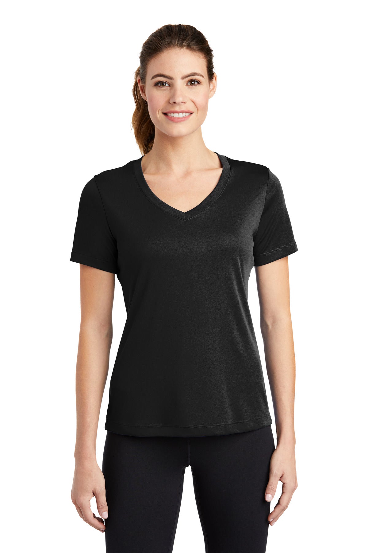 Sport-Tek® Women&#39;s PosiCharge® Competitor® V-Neck Tee. LST353