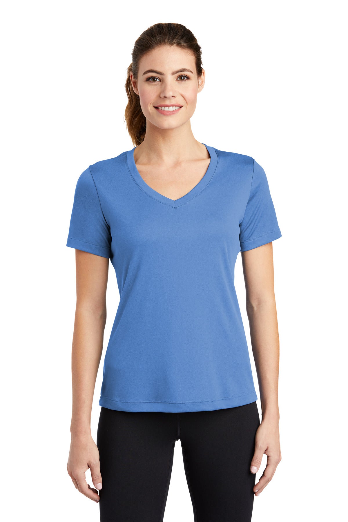 Sport-Tek® Women&#39;s PosiCharge® Competitor® V-Neck Tee. LST353