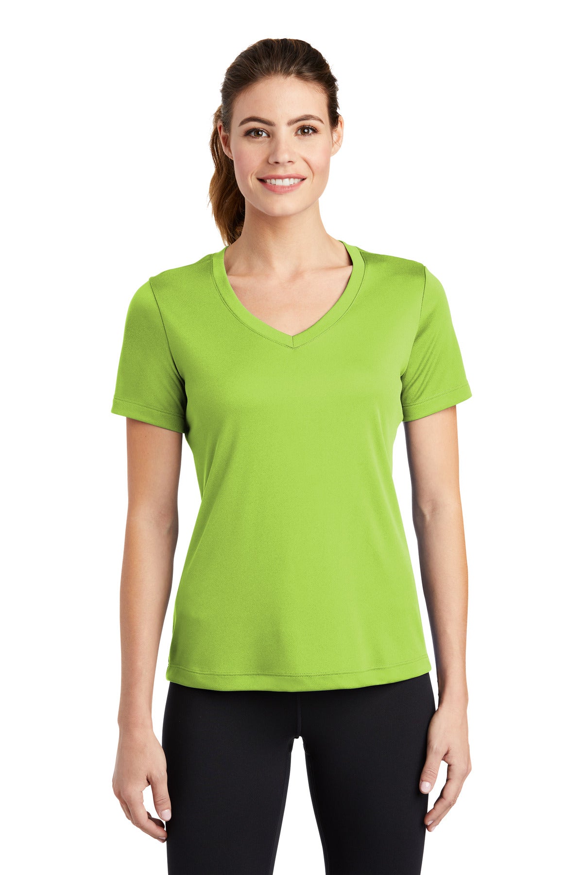 Sport-Tek® Women&#39;s PosiCharge® Competitor® V-Neck Tee. LST353