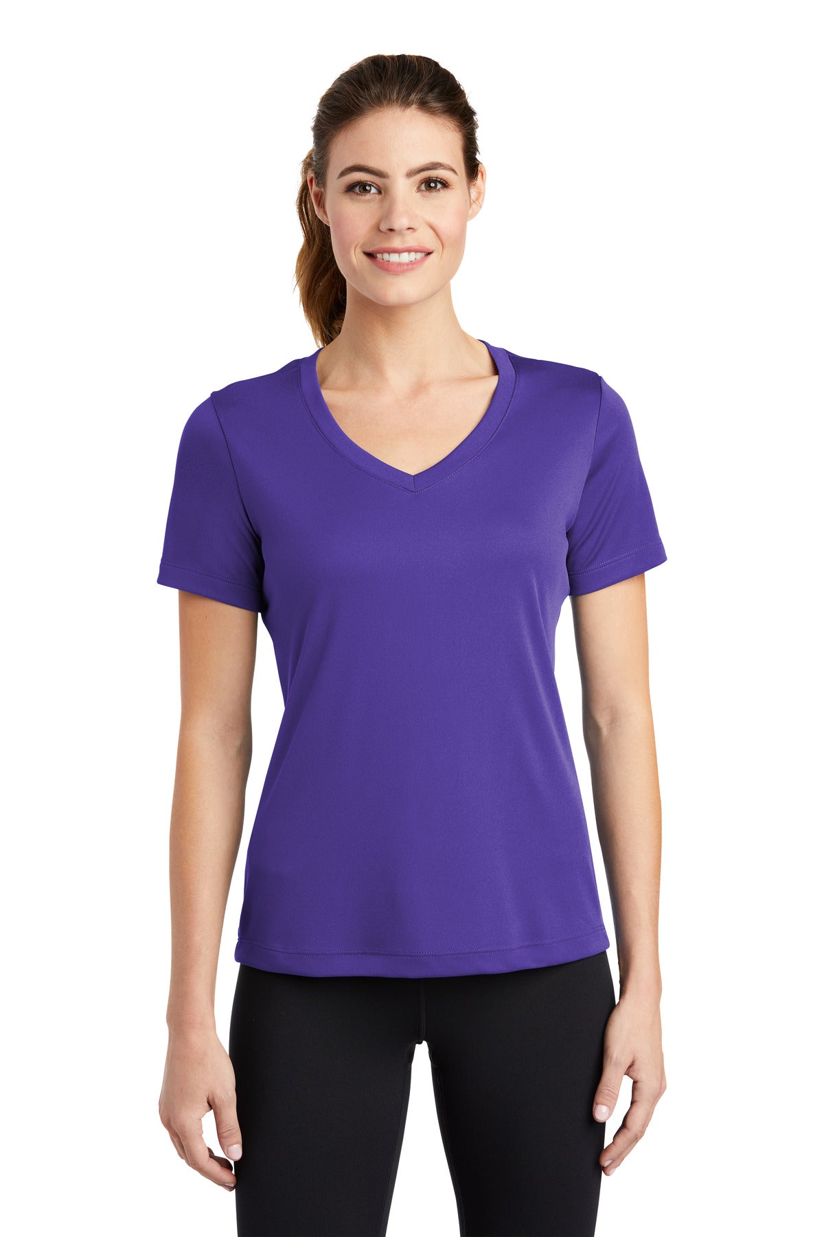 Sport-Tek® Women&#39;s PosiCharge® Competitor® V-Neck Tee. LST353