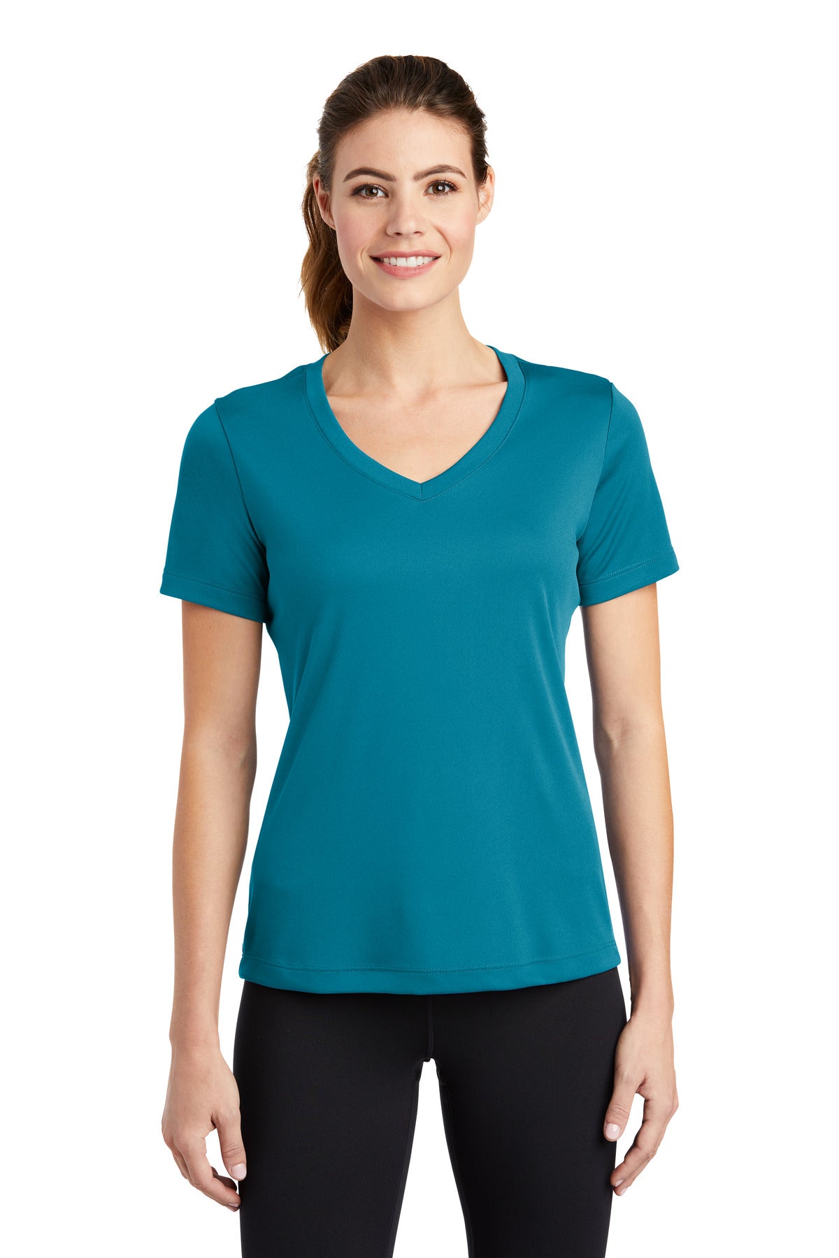 Sport-Tek® Women&#39;s PosiCharge® Competitor® V-Neck Tee. LST353