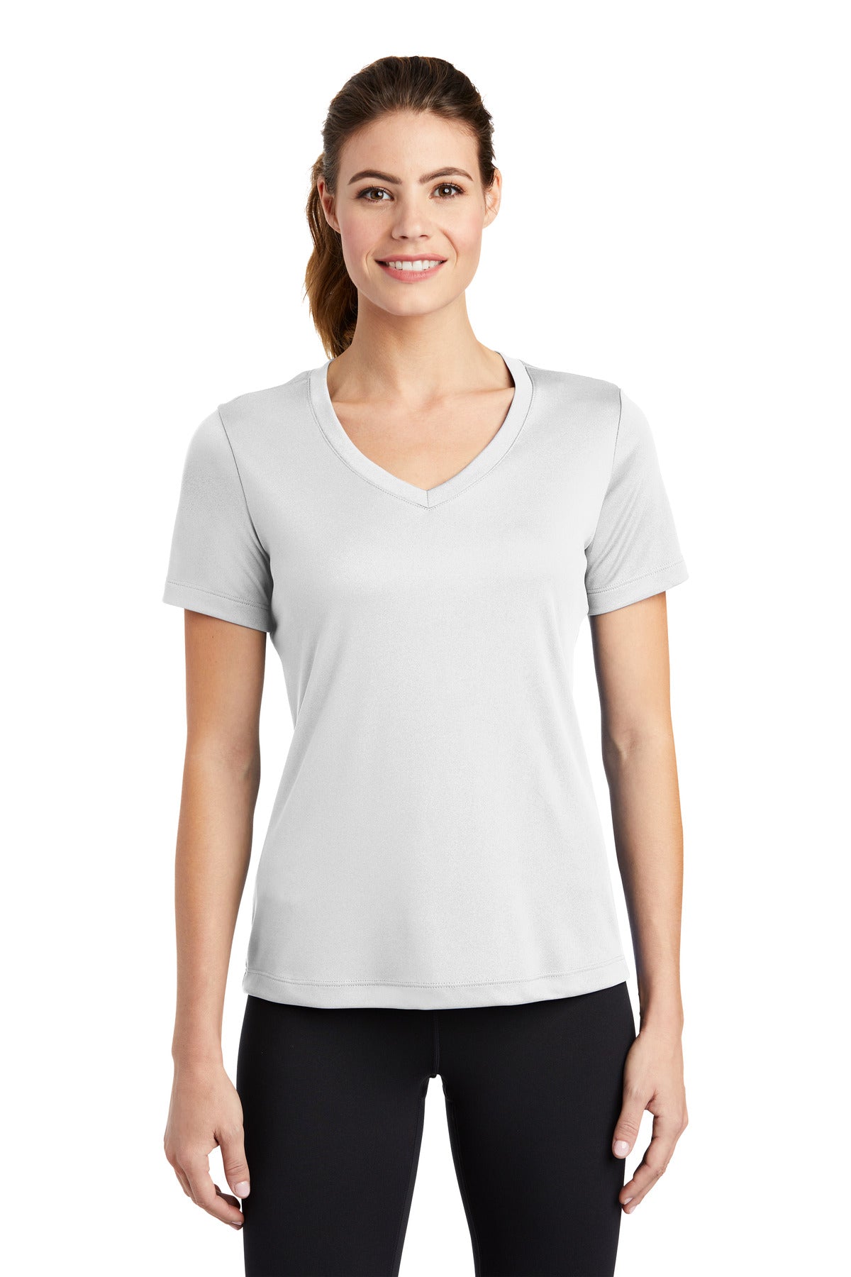 Sport-Tek® Women&#39;s PosiCharge® Competitor® V-Neck Tee. LST353