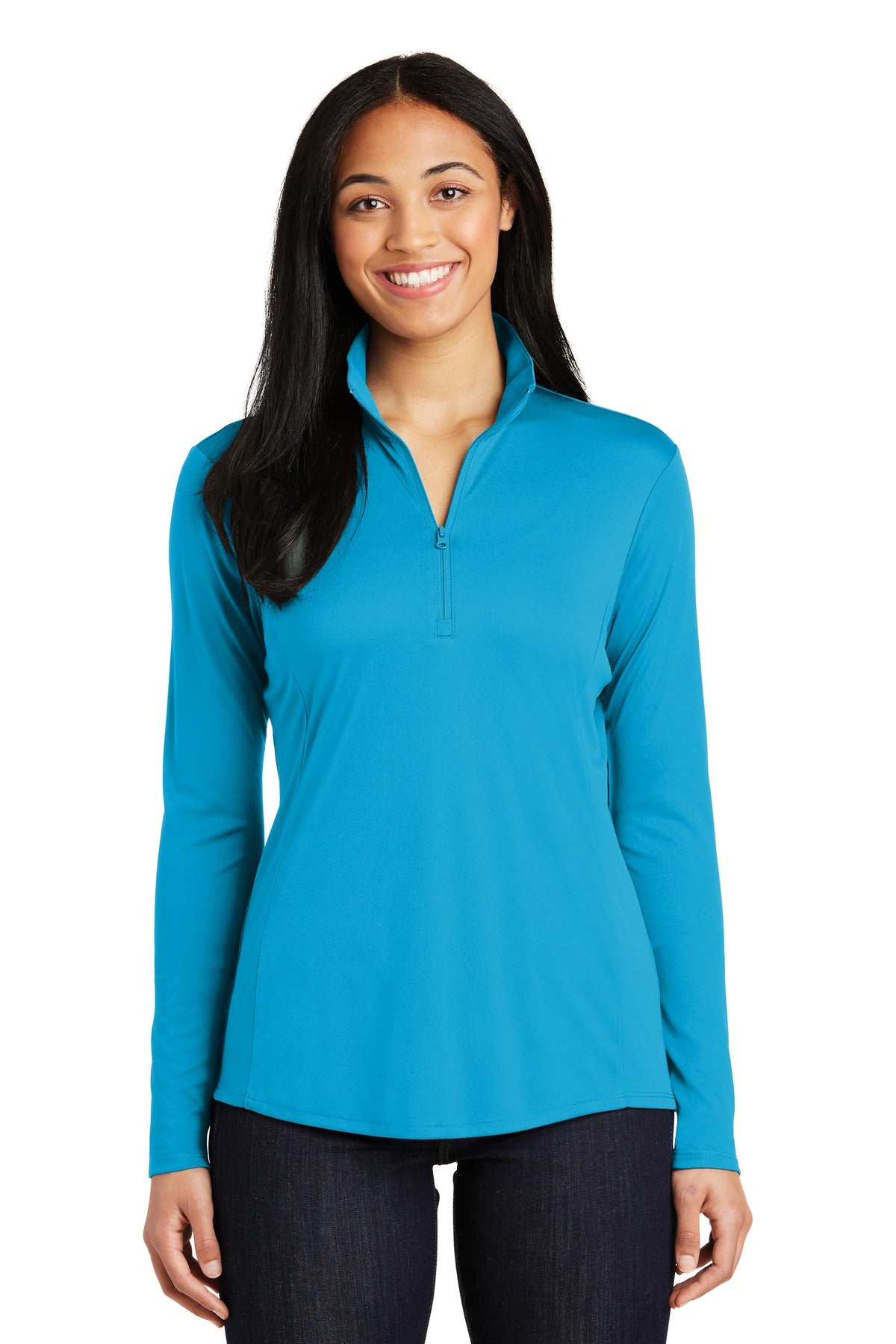 Sport-Tek® Women&#39;s PosiCharge® Competitor® 1/4-Zip Pullover. LST357