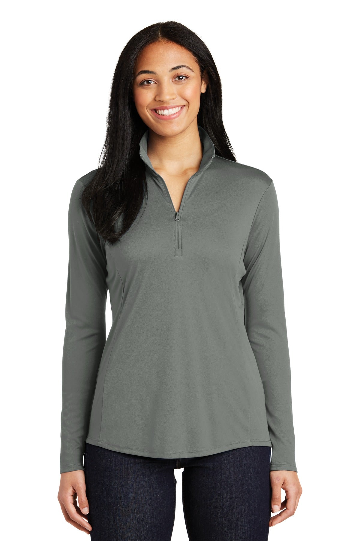 Sport-Tek® Women&#39;s PosiCharge® Competitor® 1/4-Zip Pullover. LST357