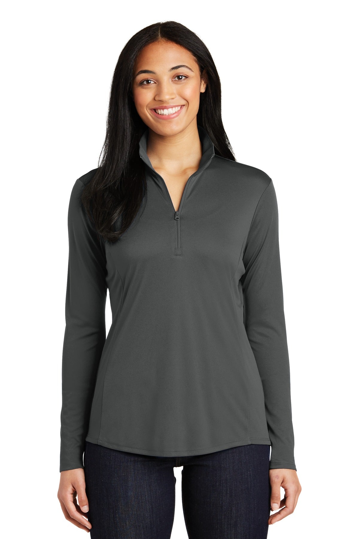 Sport-Tek® Women&#39;s PosiCharge® Competitor® 1/4-Zip Pullover. LST357