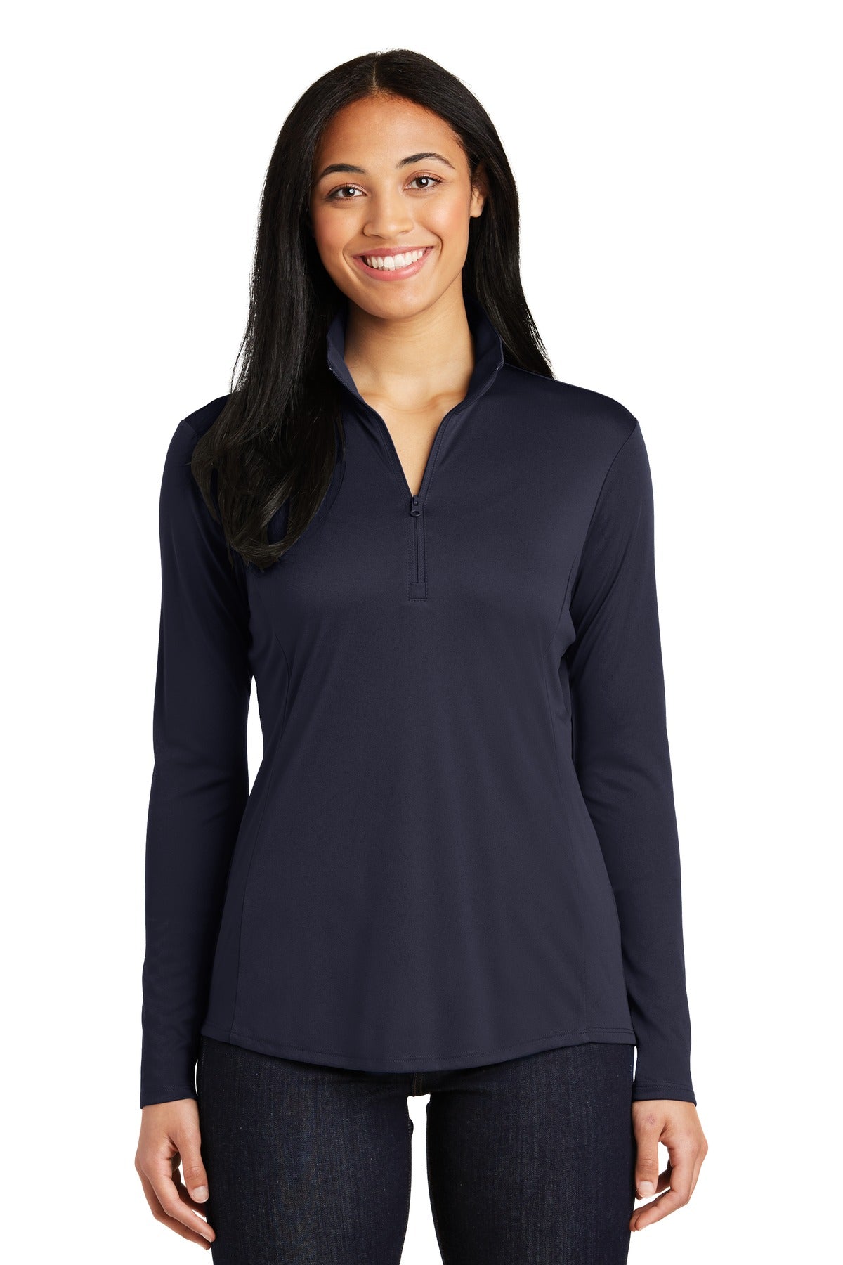 Sport-Tek® Women&#39;s PosiCharge® Competitor® 1/4-Zip Pullover. LST357