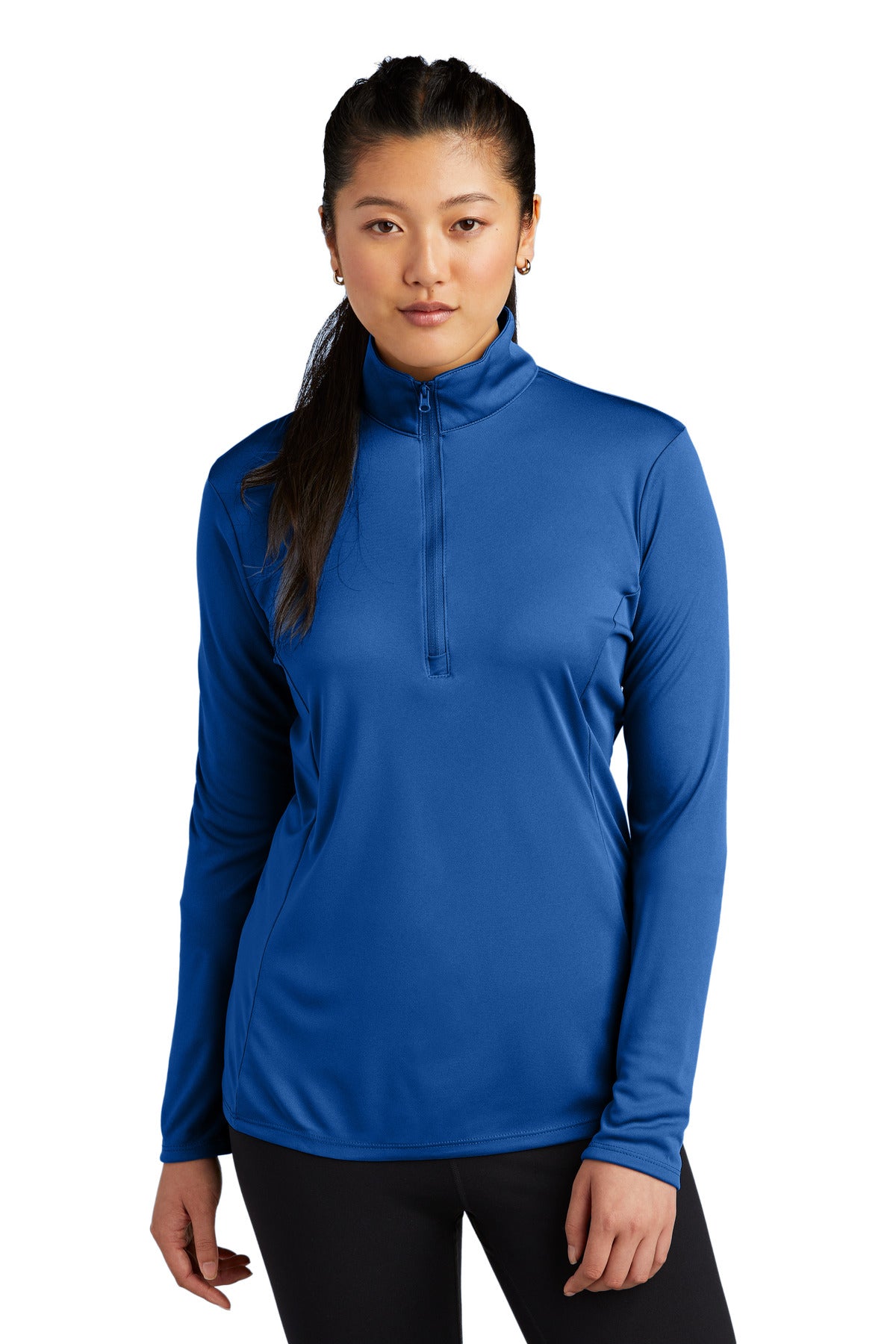 Sport-Tek® Women&#39;s PosiCharge® Competitor® 1/4-Zip Pullover. LST357