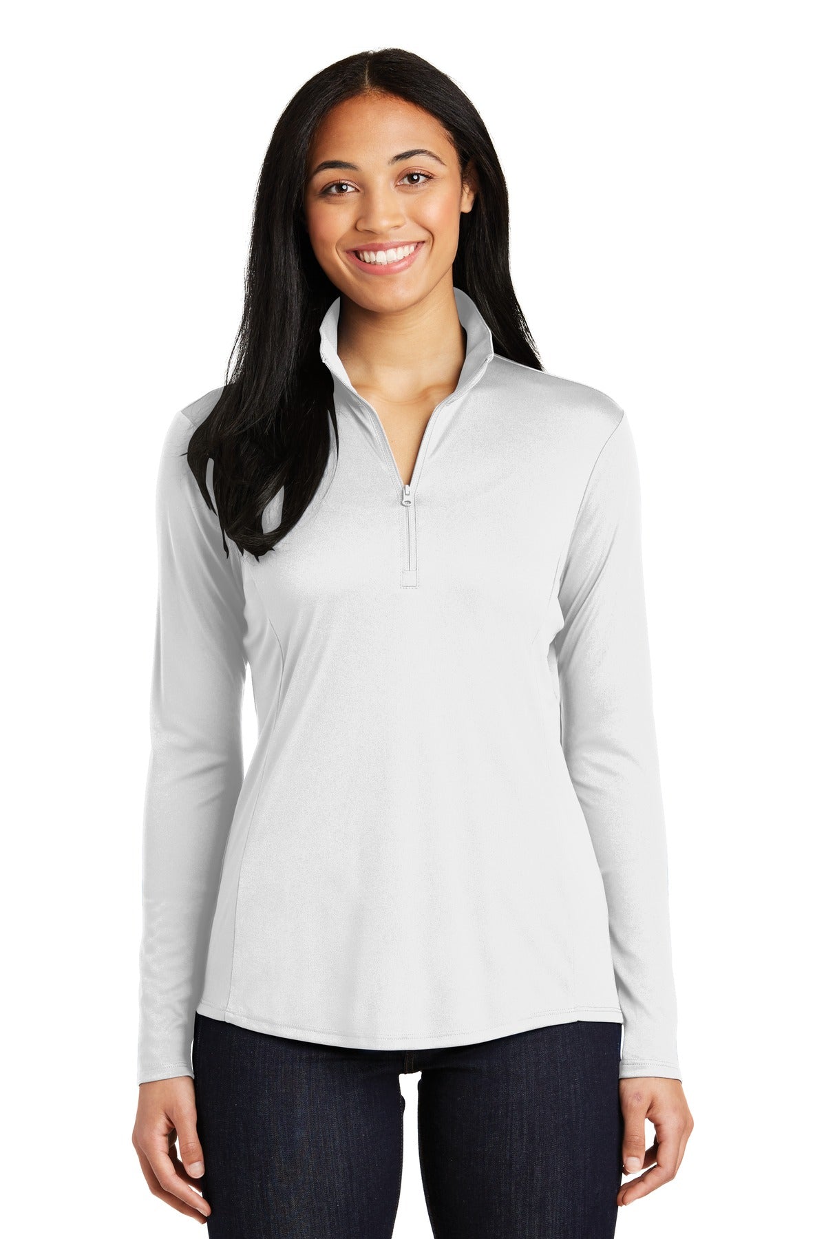 Sport-Tek® Women&#39;s PosiCharge® Competitor® 1/4-Zip Pullover. LST357