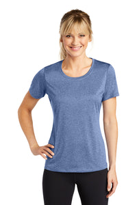 Sport-Tek® Women's Heather Contender® Scoop Neck Tee. LST360