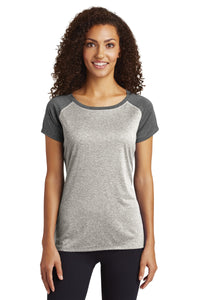 Sport-Tek ® Women's Heather-On-Heather Contender ® Scoop Neck Tee. LST362