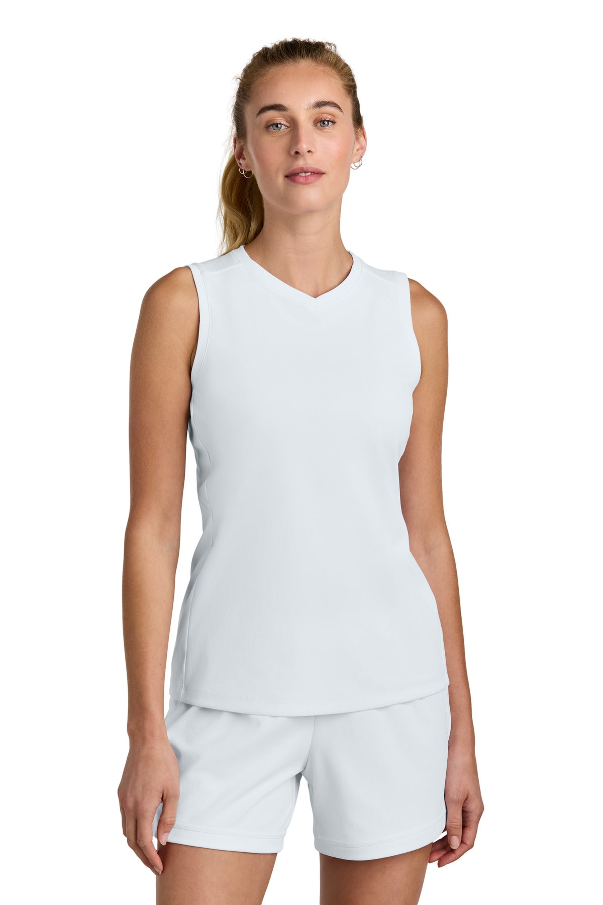 Sport-Tek® Women&#39;s Club Sleeveless V-Neck LST441