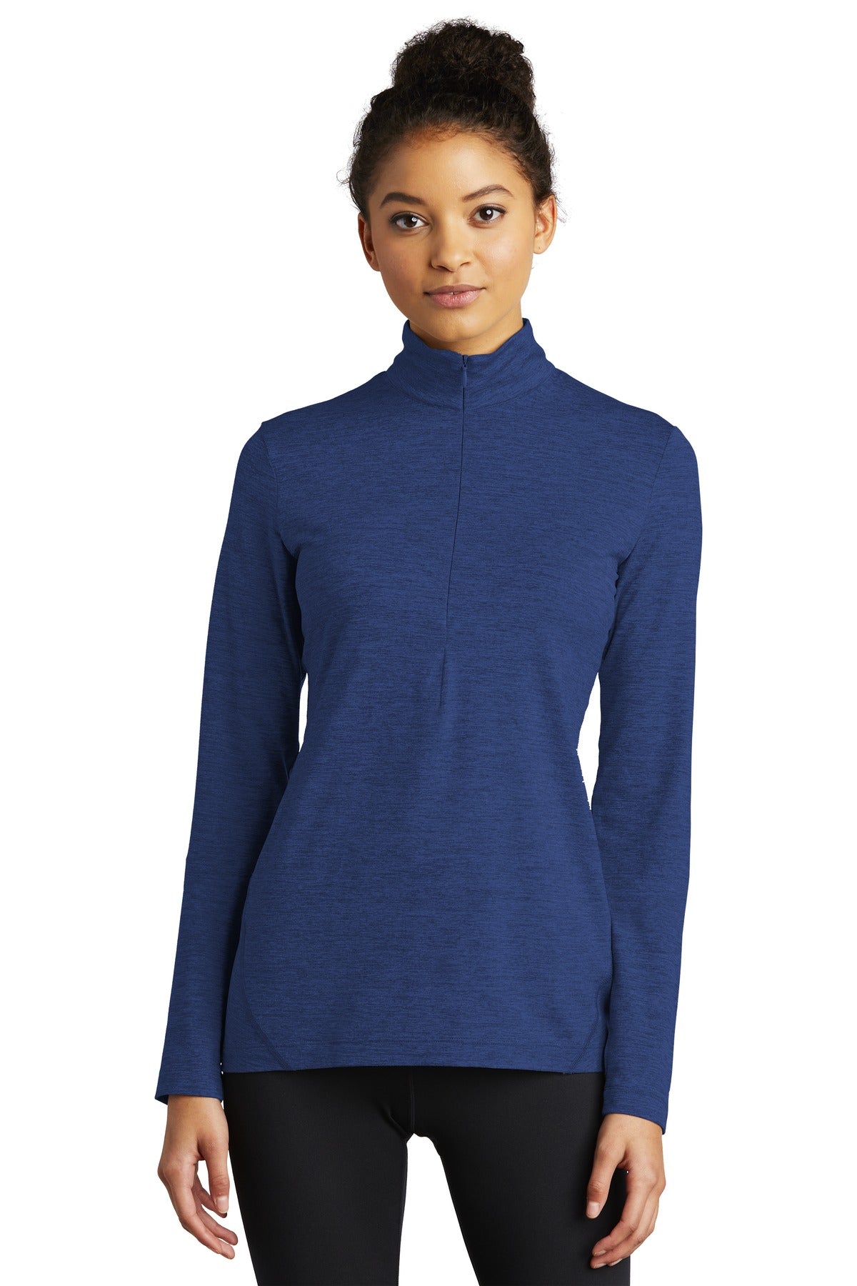 Sport-Tek® Women&#39;s Exchange 1.5 Long Sleeve 1/2-Zip LST711