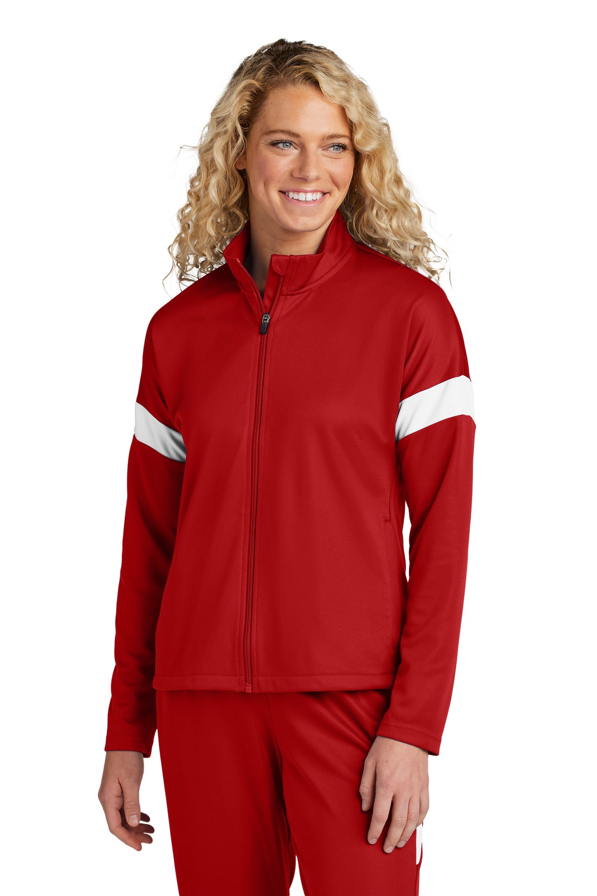 Sport-Tek® Women&#39;s Travel Full-Zip Jacket LST800