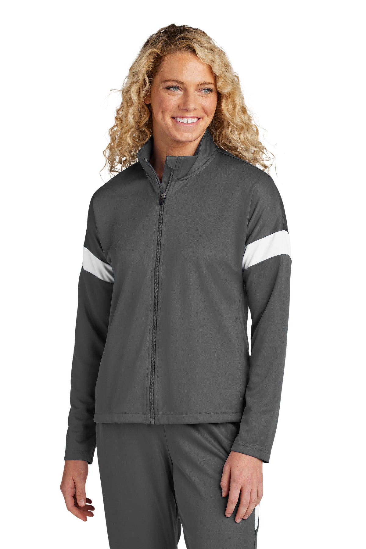 Sport-Tek® Women&#39;s Travel Full-Zip Jacket LST800