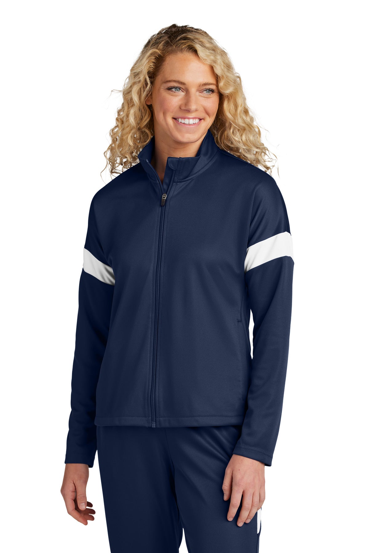 Sport-Tek® Women&#39;s Travel Full-Zip Jacket LST800