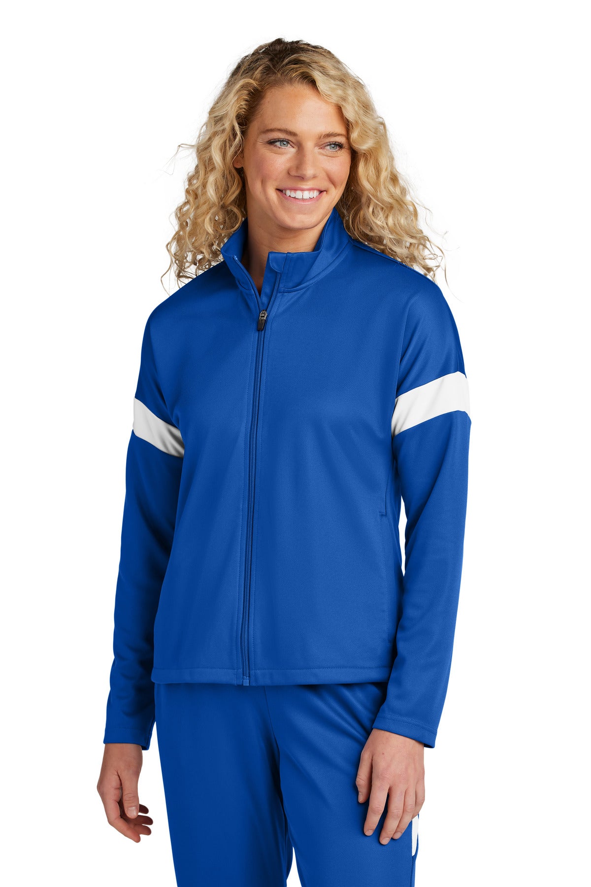 Sport-Tek® Women&#39;s Travel Full-Zip Jacket LST800