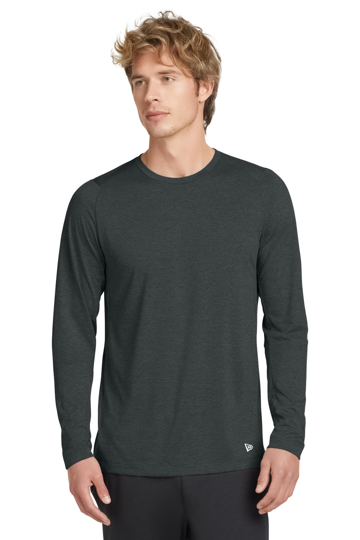 New Era® Series Performance Long Sleeve Crew Tee. NEA201