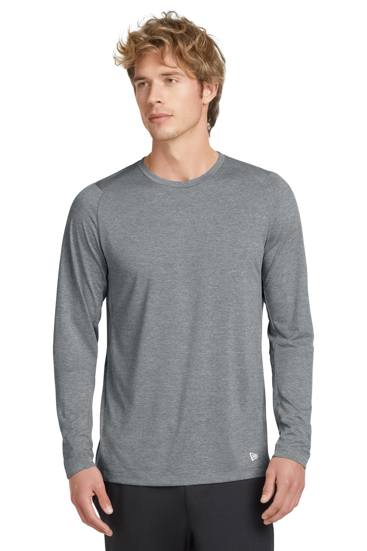 New Era® Series Performance Long Sleeve Crew Tee. NEA201