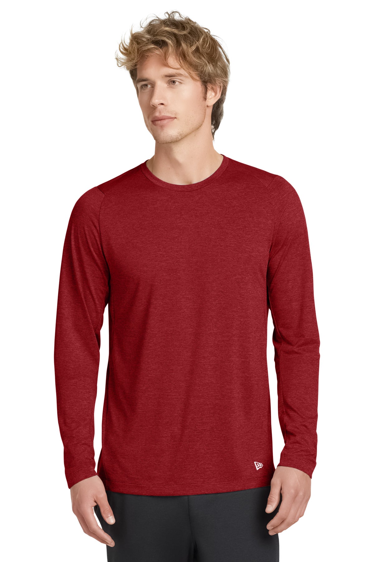 New Era® Series Performance Long Sleeve Crew Tee. NEA201