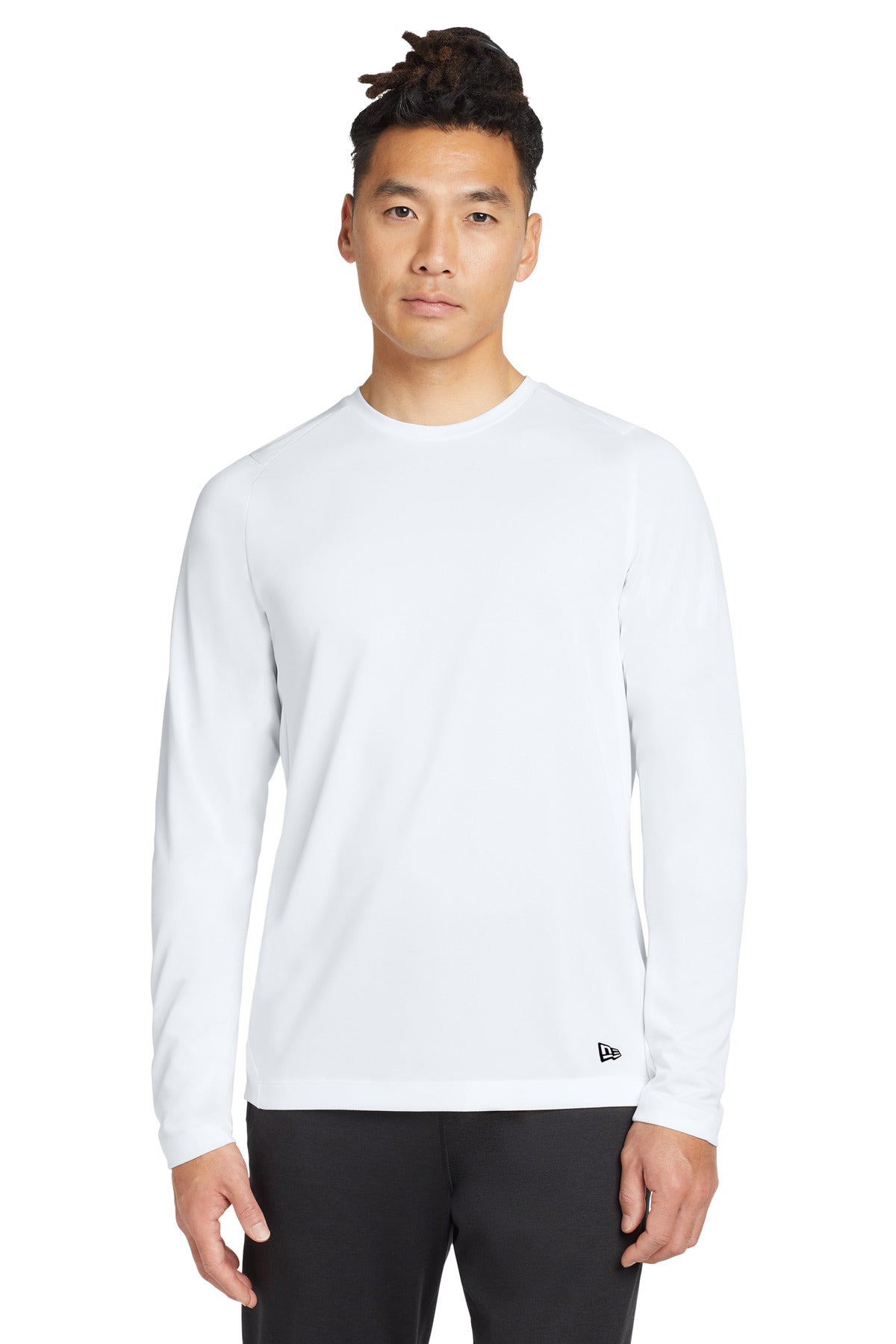 New Era® Series Performance Long Sleeve Crew Tee. NEA201