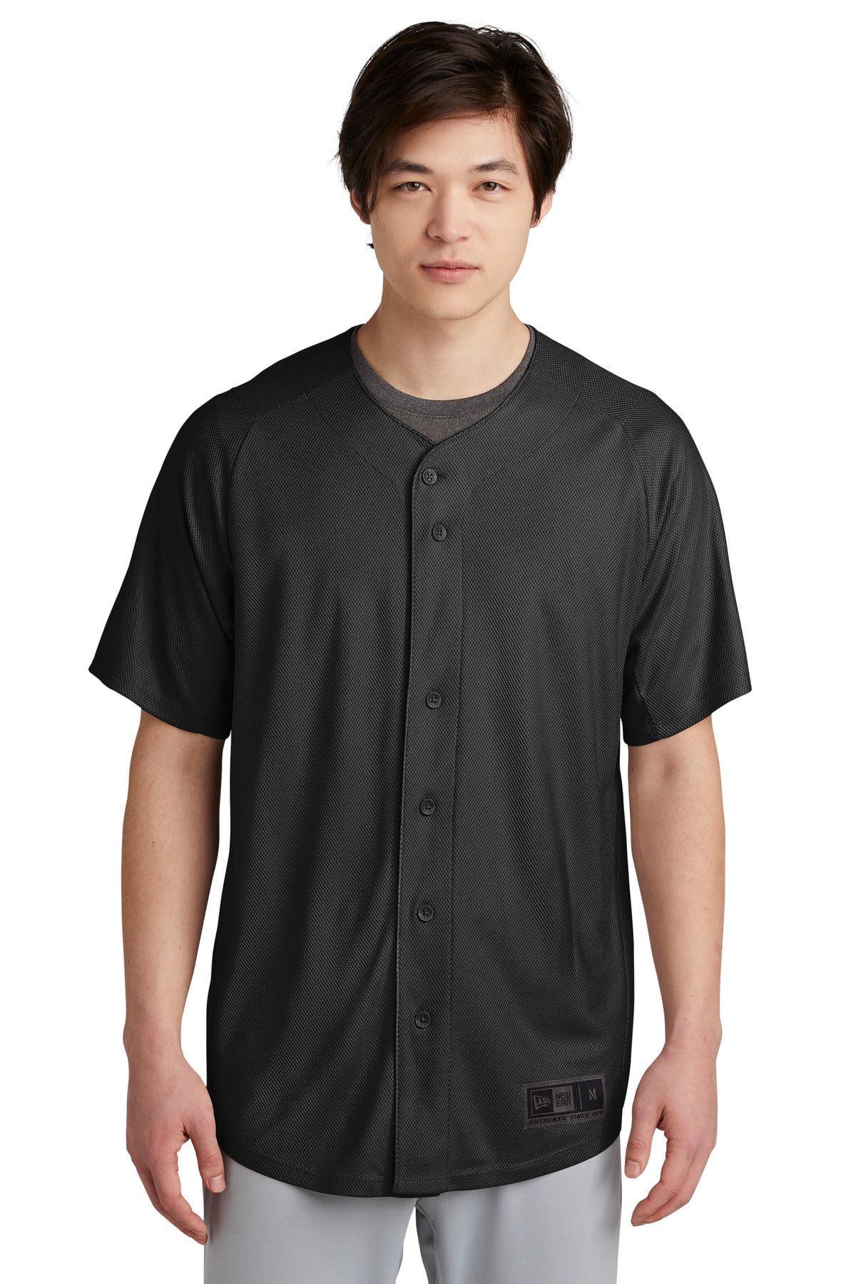 New Era® Diamond Era Full-Button Jersey. NEA220