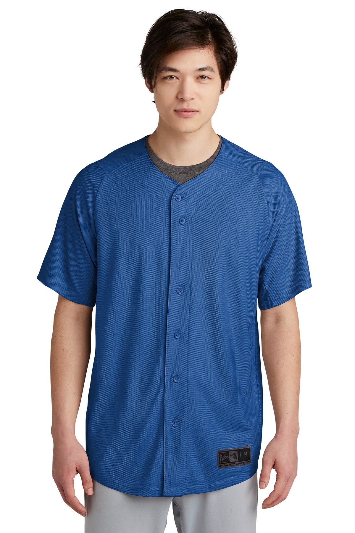 New Era® Diamond Era Full-Button Jersey. NEA220