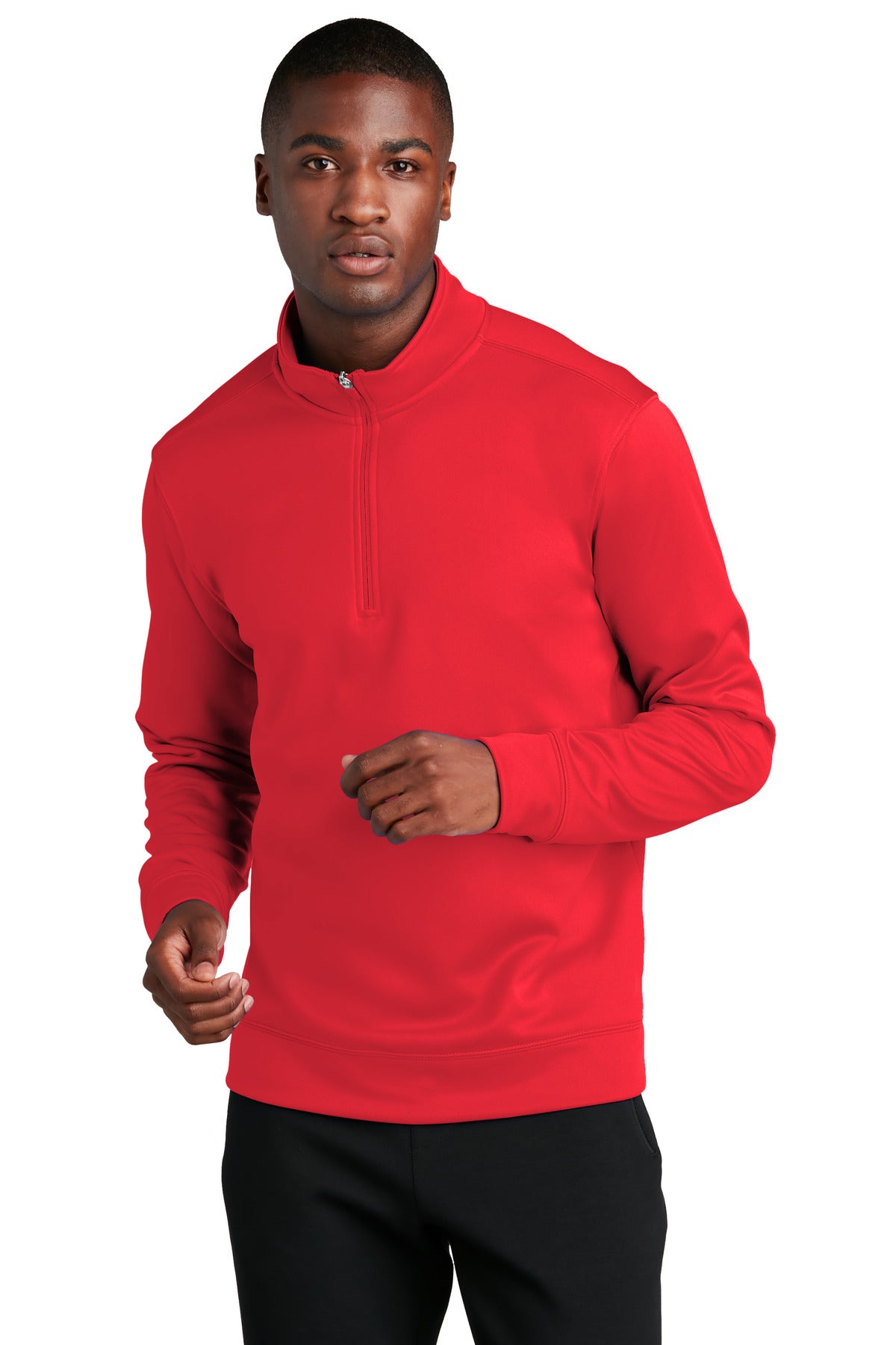Port &amp; Company®Performance Fleece 1/4-Zip Pullover Sweatshirt. PC590Q