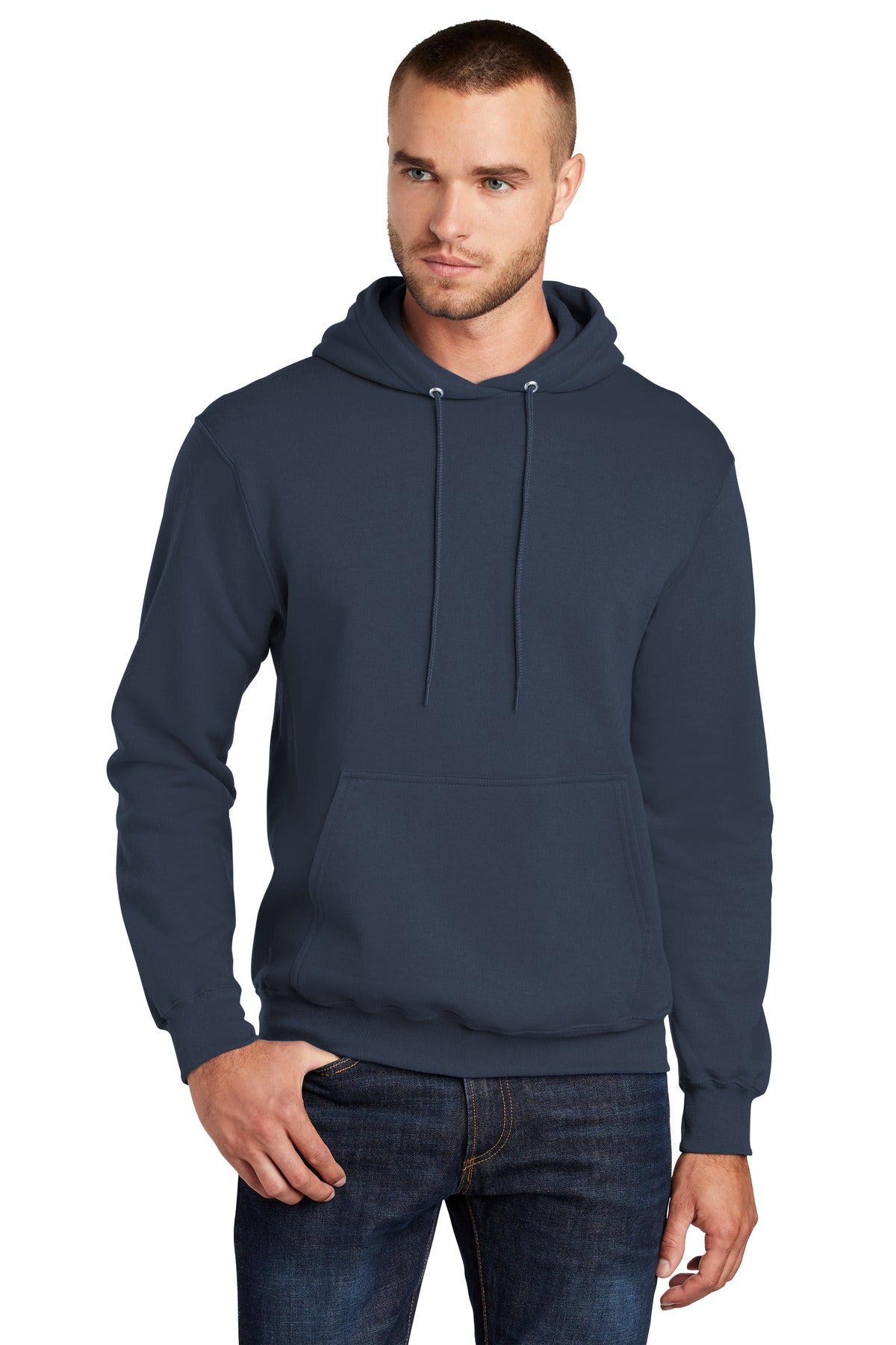 Port &amp; Company ® Tall Core Fleece Pullover Hooded Sweatshirt PC78HT