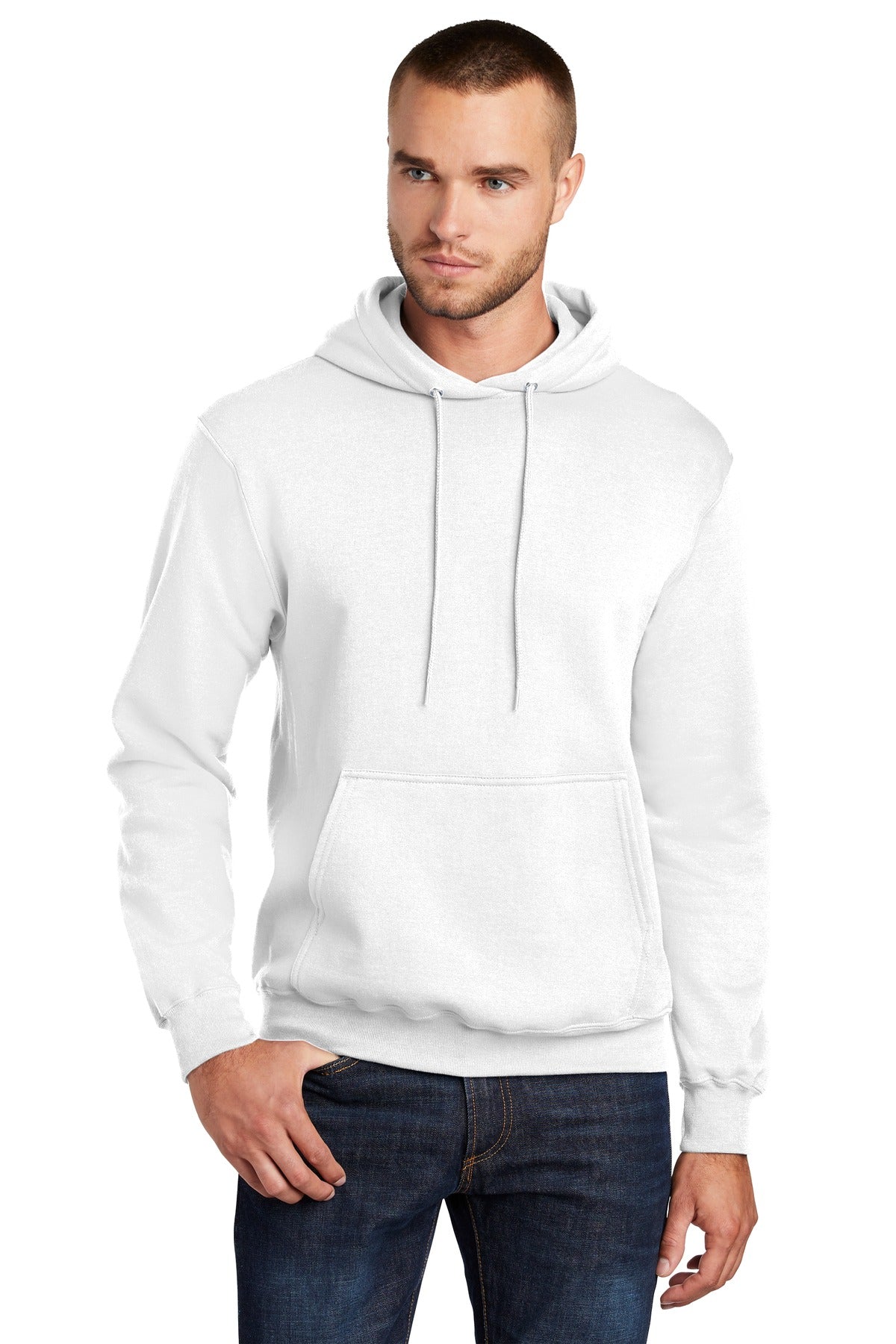Port &amp; Company ® Tall Core Fleece Pullover Hooded Sweatshirt PC78HT