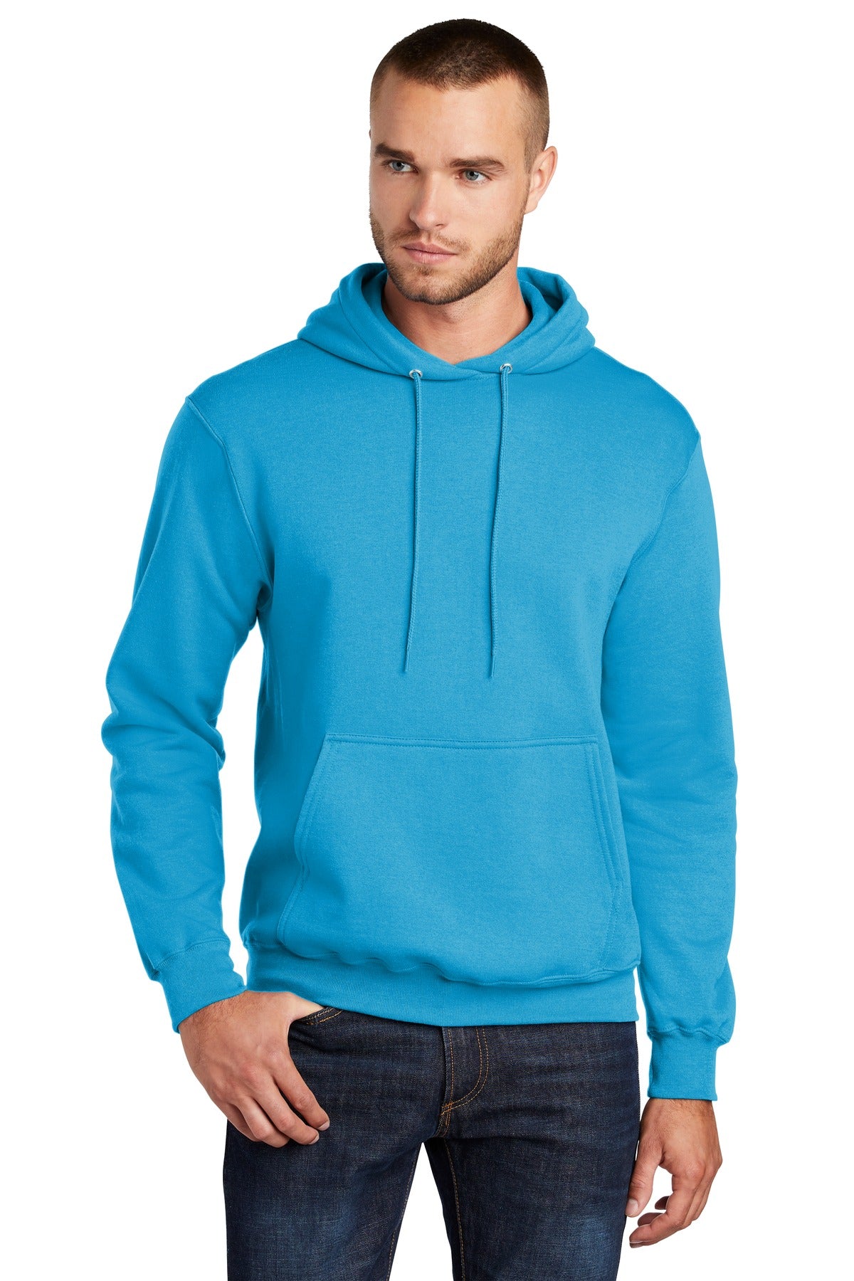 Port &amp; Company® - Core Fleece Pullover Hooded Sweatshirt. PC78H