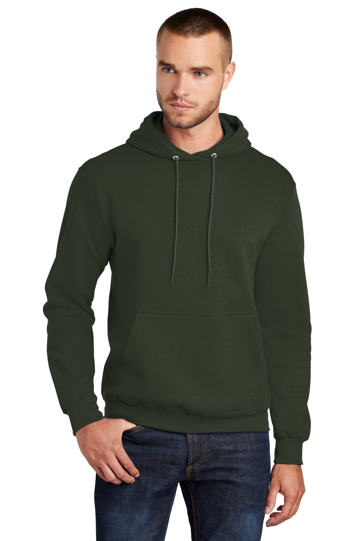 Port &amp; Company® - Core Fleece Pullover Hooded Sweatshirt. PC78H