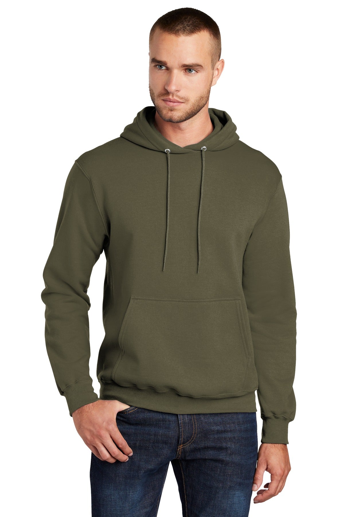 Port &amp; Company® - Core Fleece Pullover Hooded Sweatshirt. PC78H
