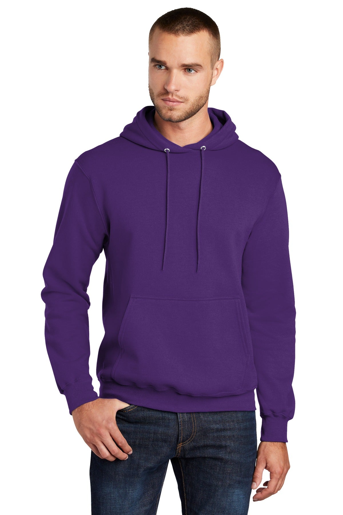 Port &amp; Company® - Core Fleece Pullover Hooded Sweatshirt. PC78H