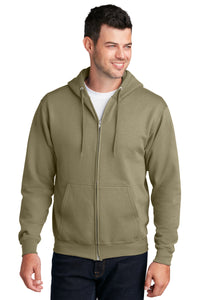 Port & Company® - Core Fleece Full-Zip Hooded Sweatshirt. PC78ZH