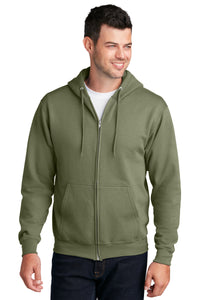 Port & Company® - Core Fleece Full-Zip Hooded Sweatshirt. PC78ZH