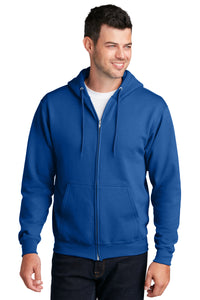 Port & Company® - Core Fleece Full-Zip Hooded Sweatshirt. PC78ZH