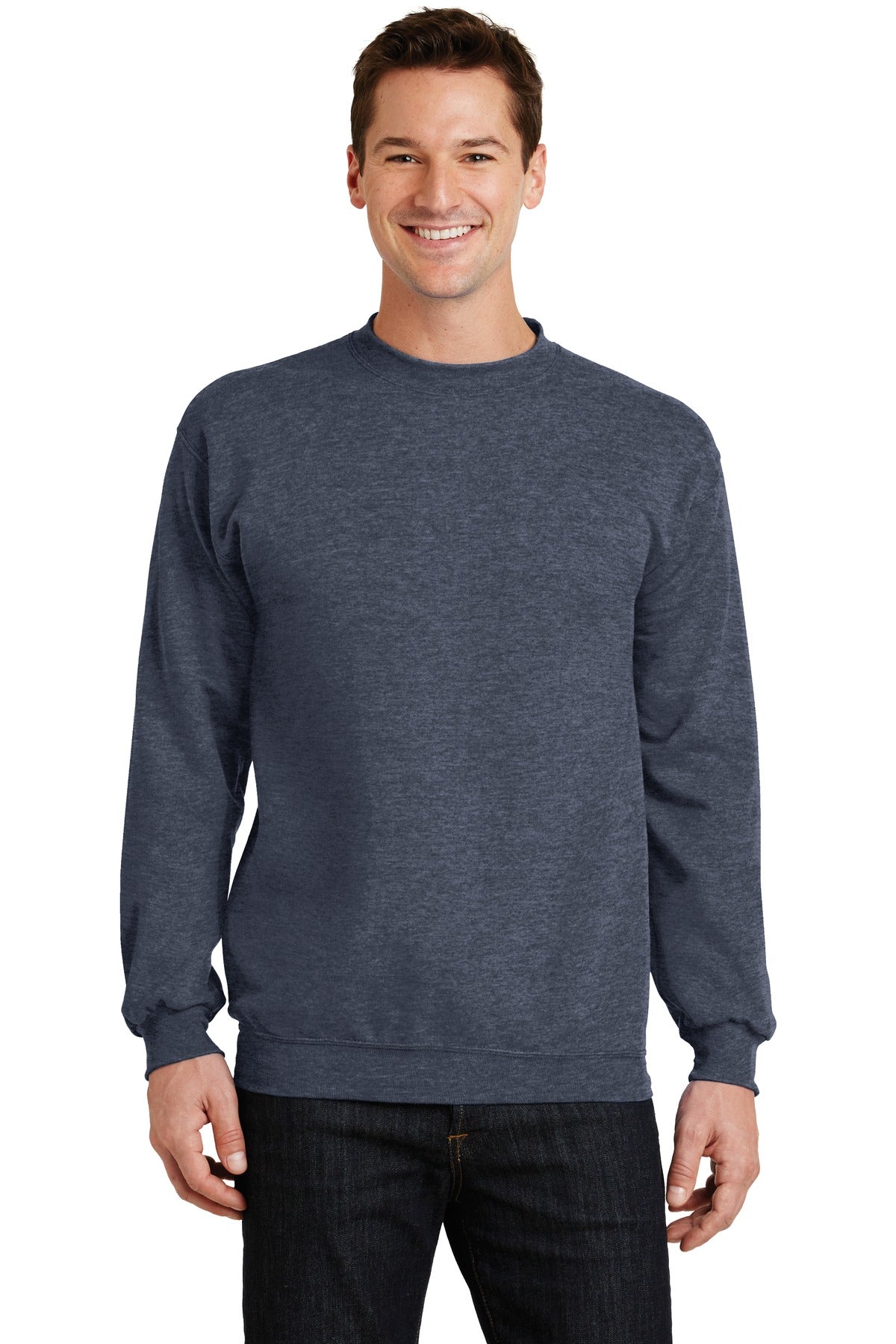 Port &amp; Company® - Core Fleece Crewneck Sweatshirt. PC78