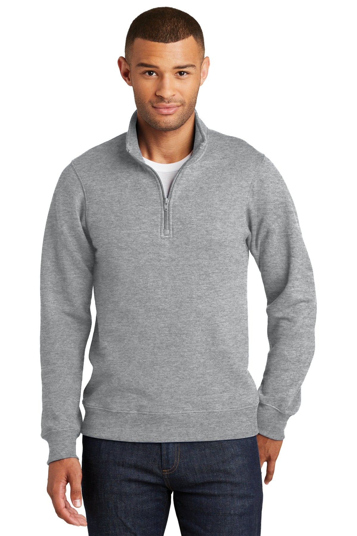 Port &amp; Company® Fan Favorite Fleece 1/4-Zip Pullover Sweatshirt. PC850Q