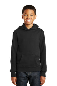 Port & Company® Youth Fan Favorite Fleece Pullover Hooded Sweatshirt. PC850YH