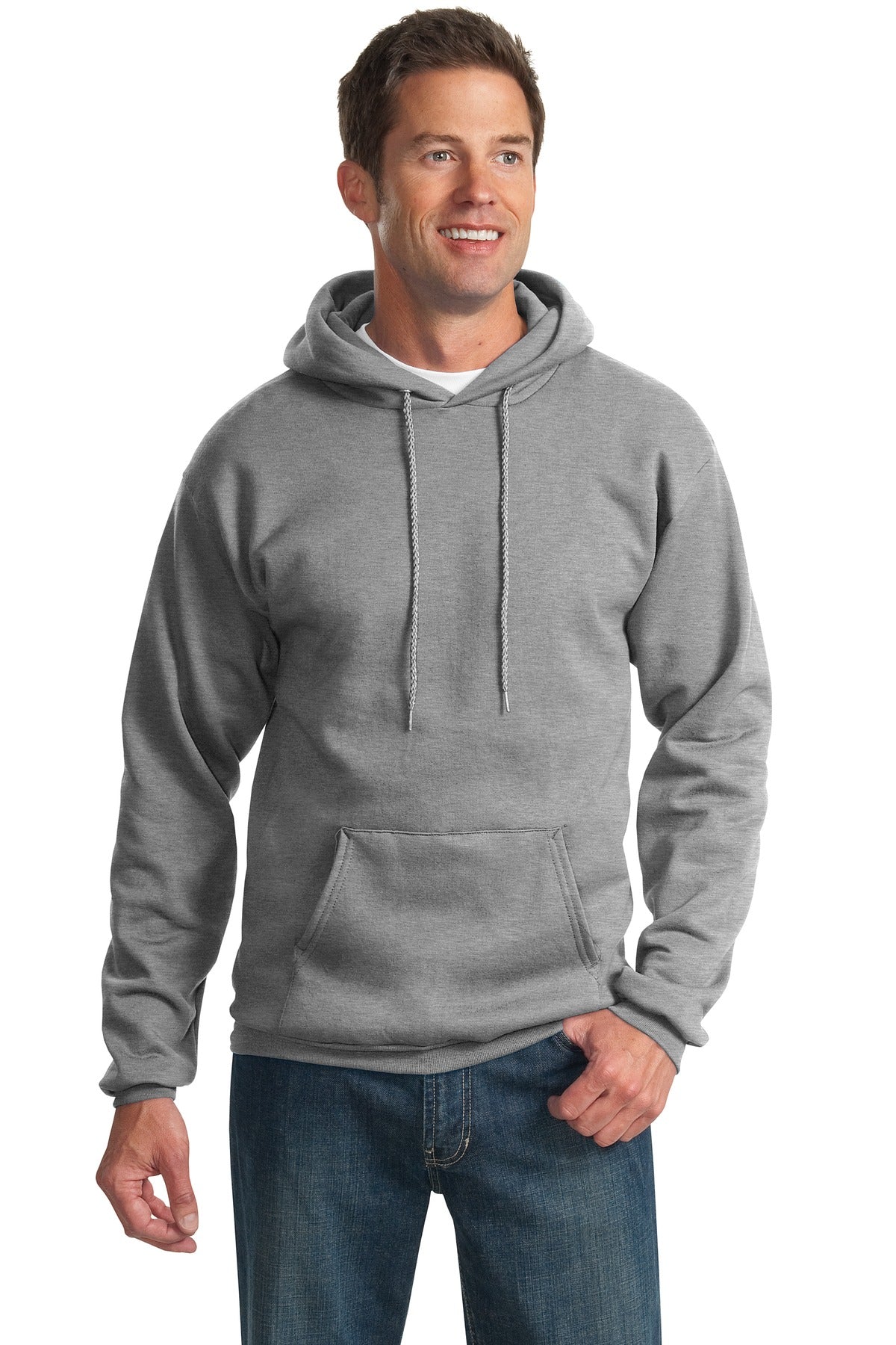 Port &amp; Company® Essential Fleece Pullover Hooded Sweatshirt.  PC90H