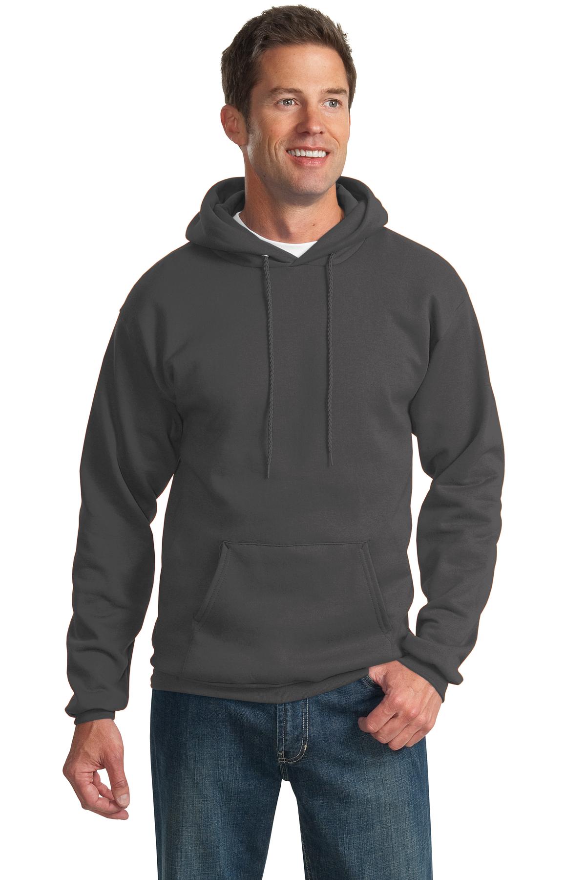 Port &amp; Company® Tall Essential Fleece Pullover Hooded Sweatshirt. PC90HT