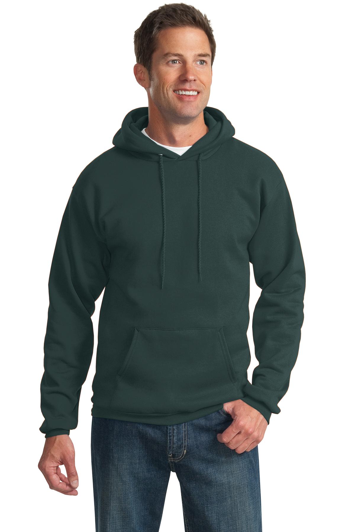 Port &amp; Company® Essential Fleece Pullover Hooded Sweatshirt.  PC90H