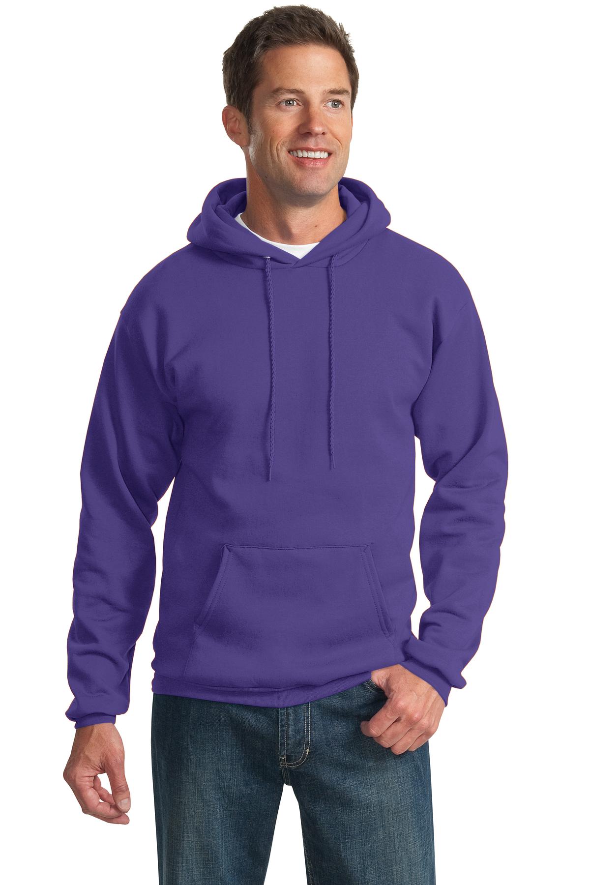 Port &amp; Company® Essential Fleece Pullover Hooded Sweatshirt.  PC90H