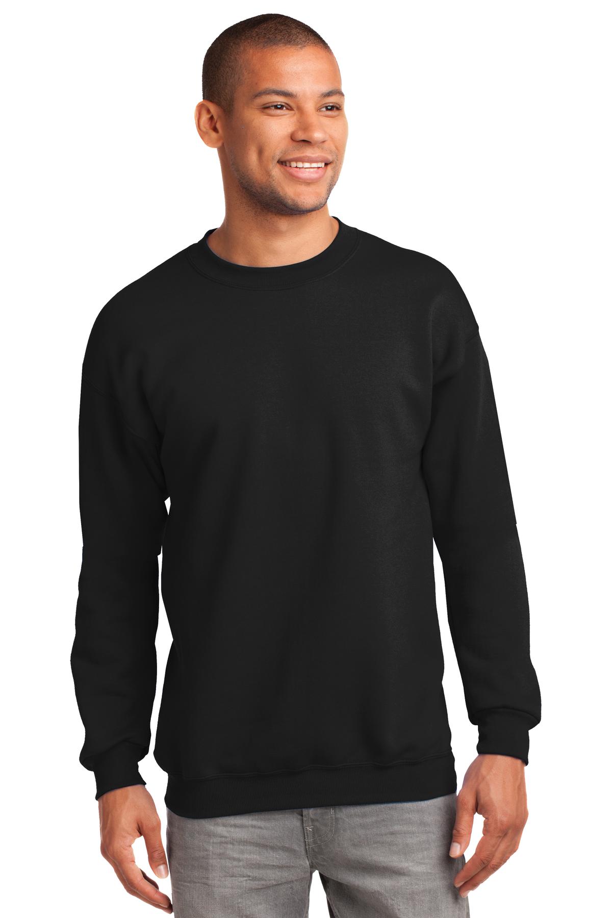 Port &amp; Company® Tall Essential Fleece Crewneck Sweatshirt. PC90T